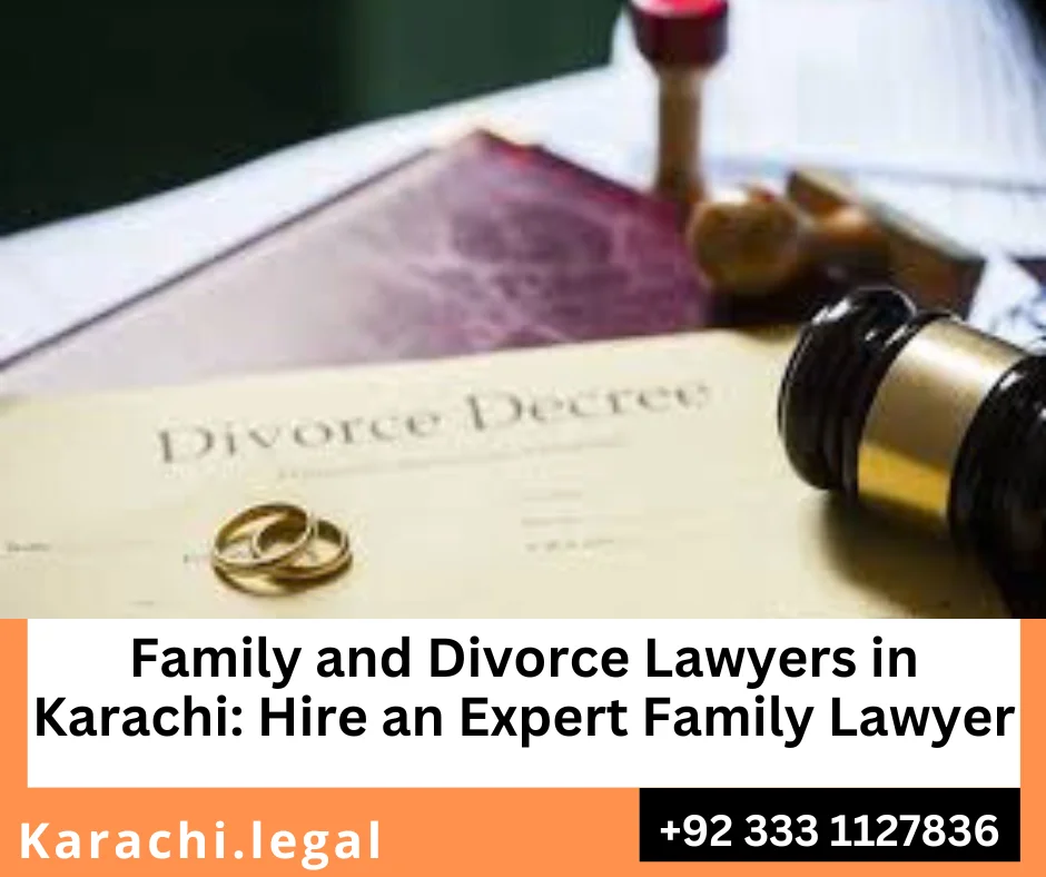 best khula and divorce lawyer in Karachi preparing family law documents