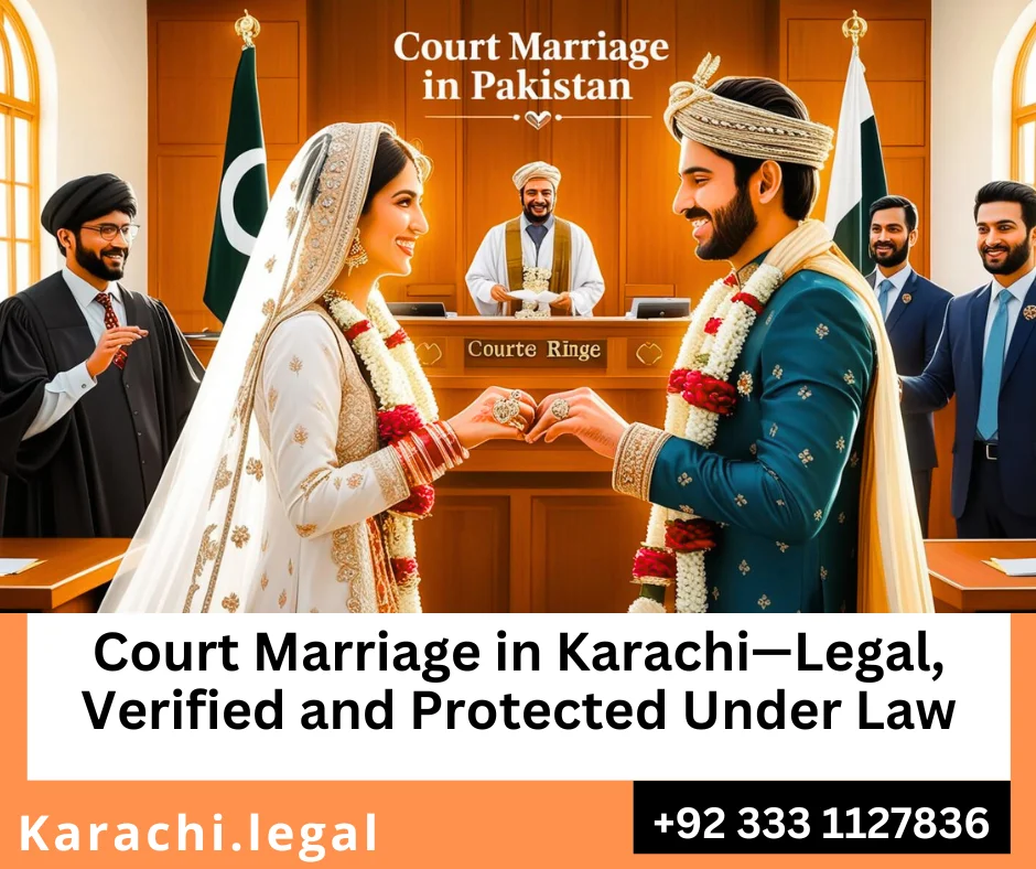 court marriage in Karachi with legal registration