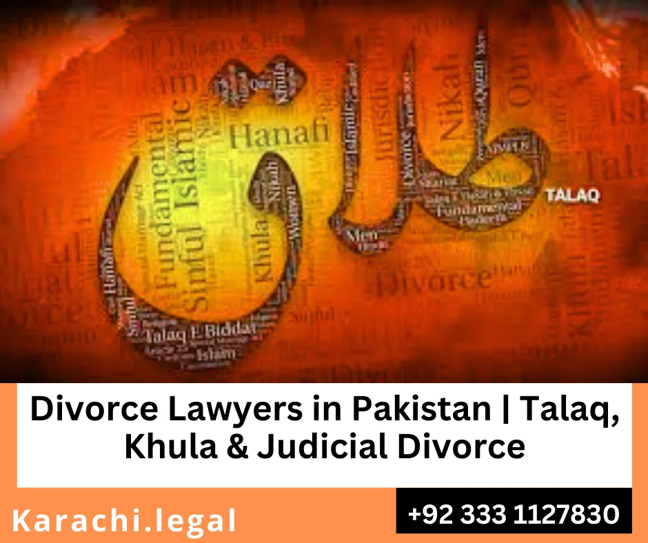 Divorce lawyers in Pakistan representing clients before family court